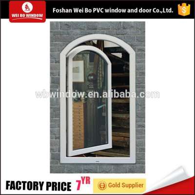 pvc half moon windows opening window with grills