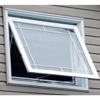 Classic grills design UPVC awning windows