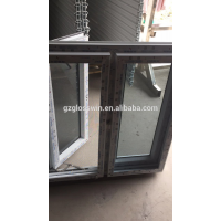 PVC casement window with casement mosquito net for Bahamas window