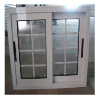 Energy Efficient Double Glazing Plastic PVC/ UPVC Sliding Window