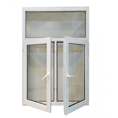 2019 Hot Sale PVC&uPVC Double and Single Sash Casement windows for house or hotel