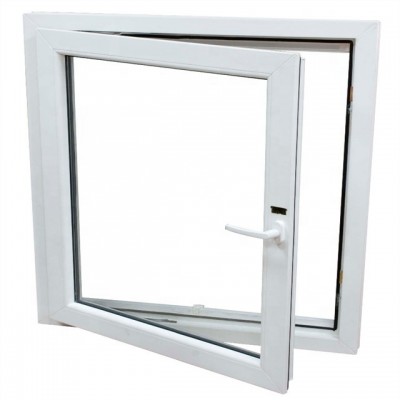 Lamination wooden color window PVC casement window