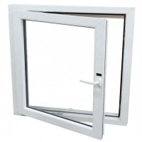 Lamination wooden color window PVC casement window